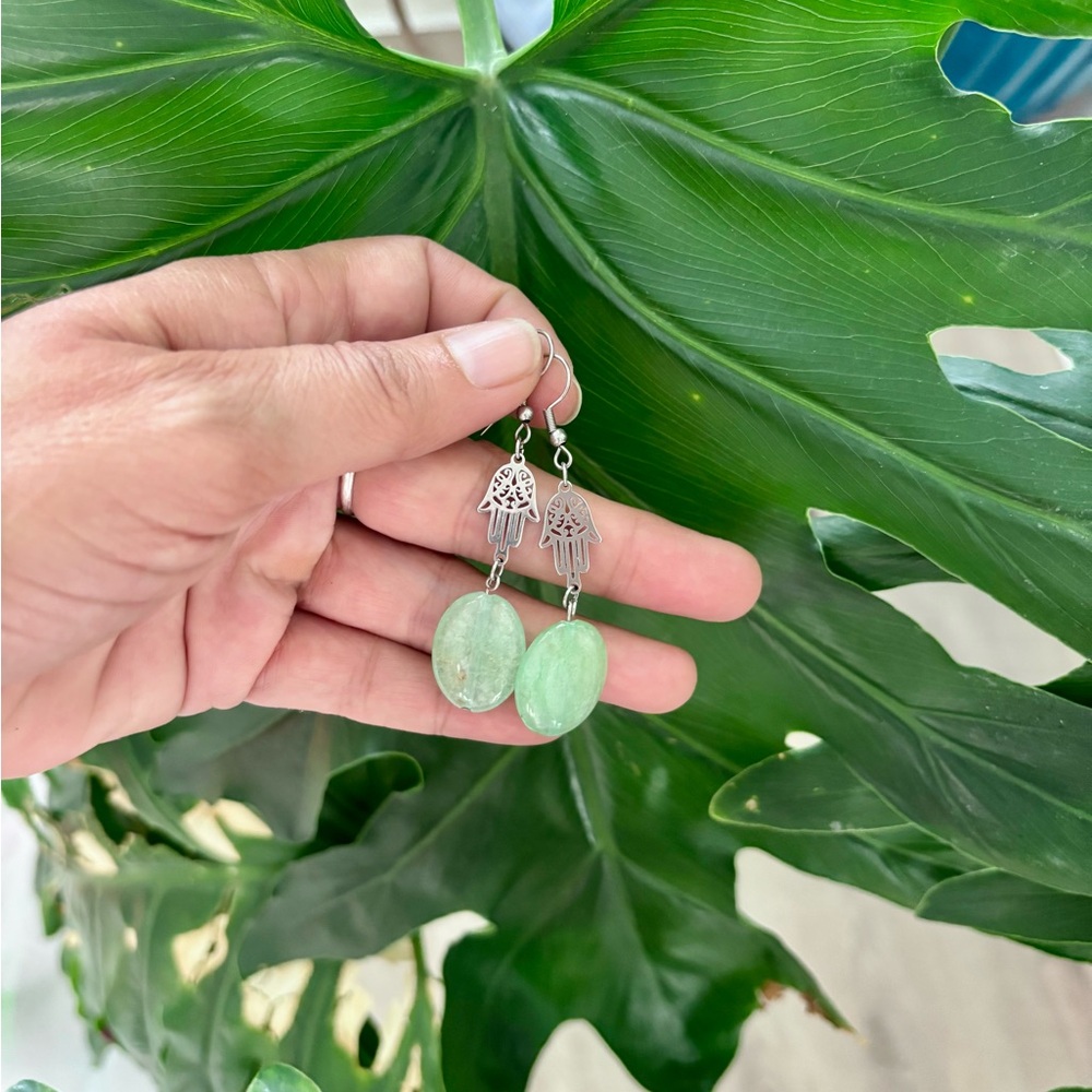 Green Aventurine Earrings